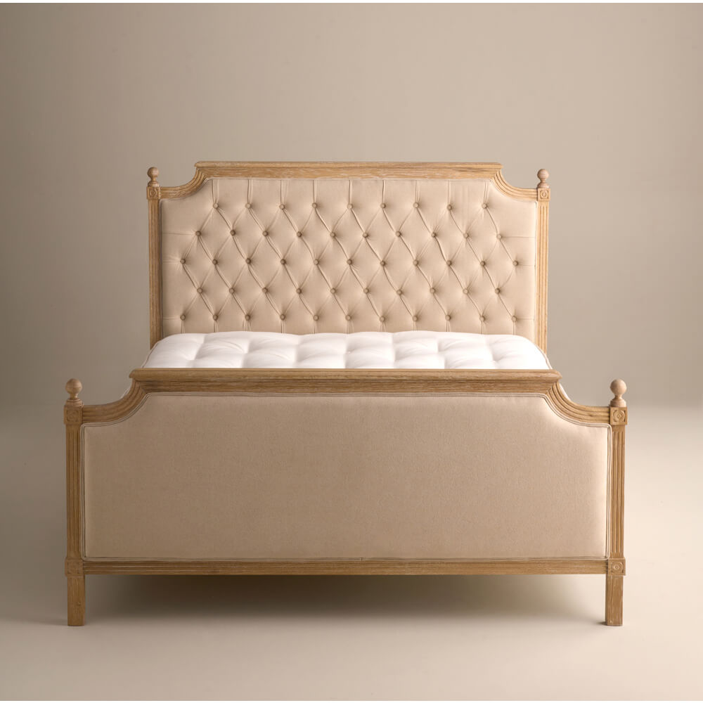 Lyon Bed, Weathered Oak / Natural, Double